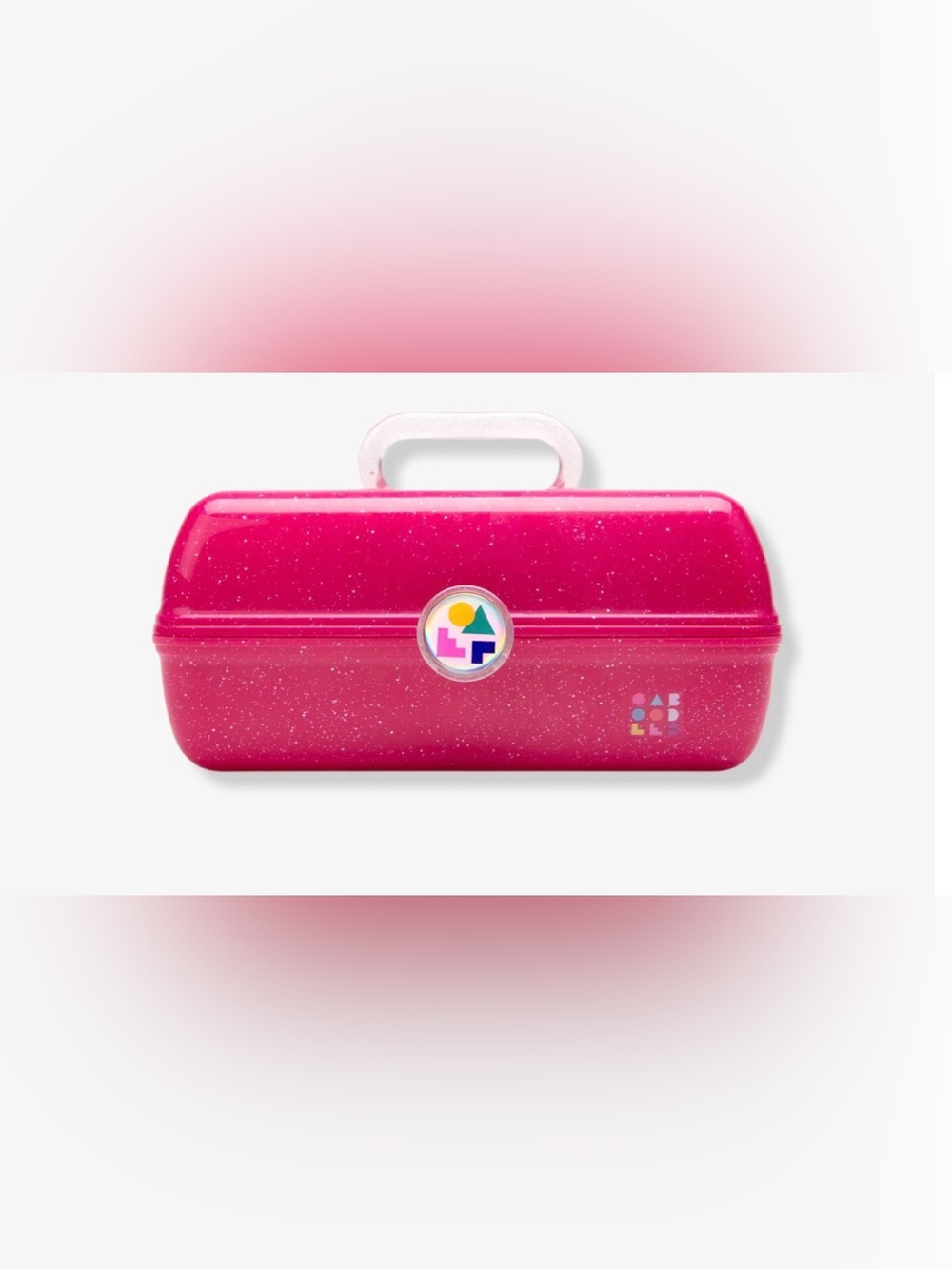 Caboodles ~ Berry Sparkle On The Go Girl Cosmetic Case
